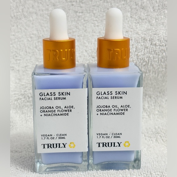 TRULY Other - TRULY Glass Skin Facial Serum 1.7 fl oz (x2) - NEW